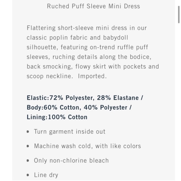 Abercrombie Ruched Plus Sleeve Mini Dress - Picture 2 of 2